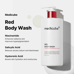Red Body Wash