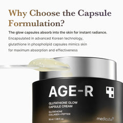 [GIFT] AGE-R Glutathione Glow Capsule Cream
